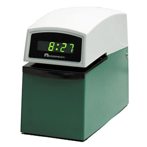 Acroprint Time Clock Repair 4999 Parts Natl Time Stamp