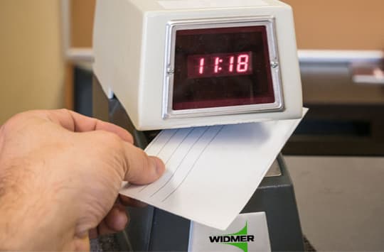 Time Stamp Machine Repair and Service for Rapidprint and Widmer Time & Date Stamps